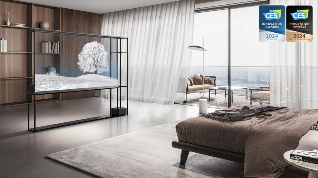 LG OLED T - prvi bežični i prozirni TV redefinira iskustvo gledanja televizije