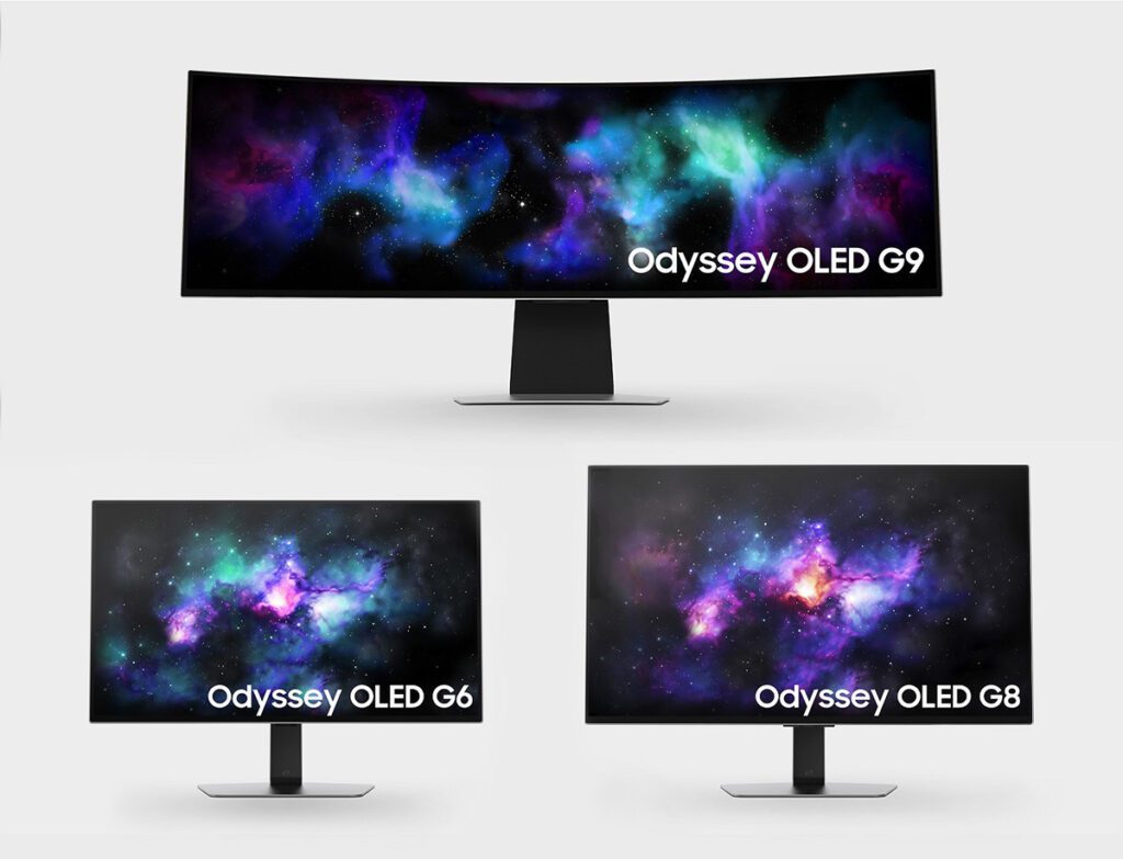 Samsung proširuje liniju Odyssey gejming monitora novim OLED modelima na sajmu CES 2024