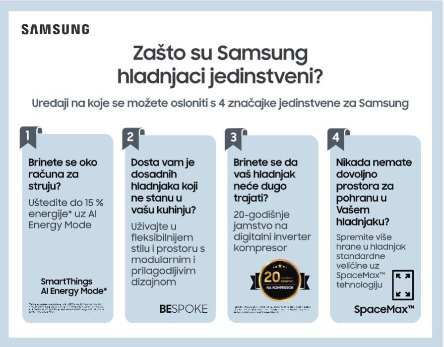 Četiri razloga zašto izabrati kvalitetu - hladnjaci i perilice rublja
