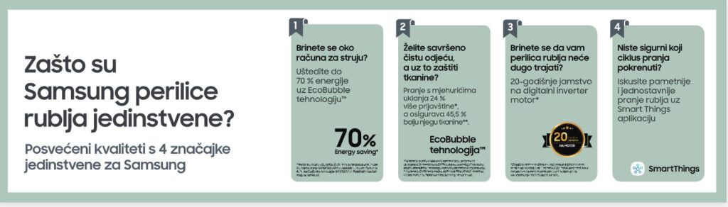 Četiri razloga zašto izabrati kvalitetu - hladnjaci i perilice rublja