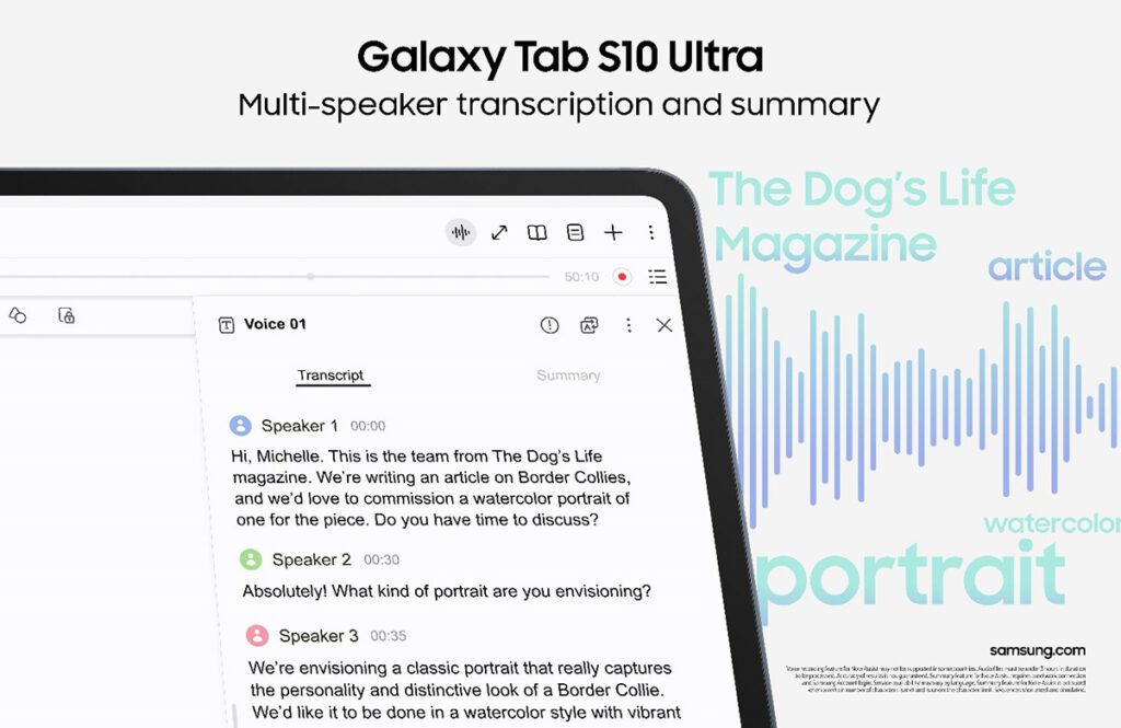 Nova Galaxy Tab S10 serija osmišljena za umjetnu inteligenciju