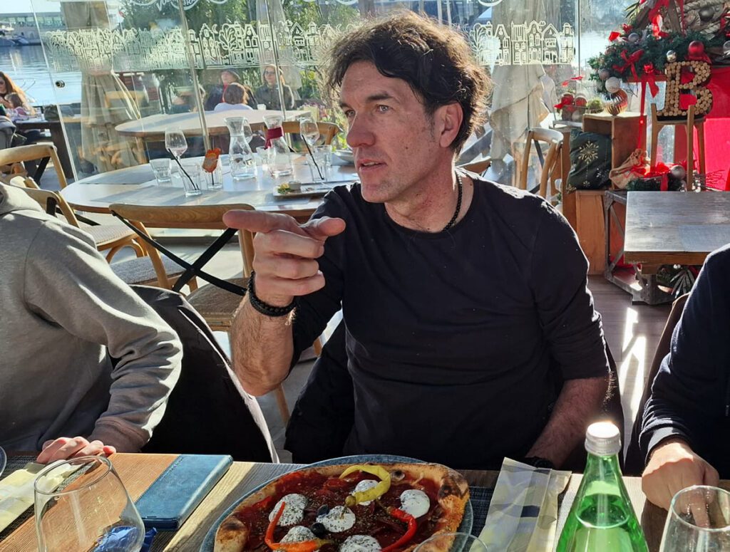Bojan Mušćet i pizza poput laganog povjetarca nakon uragana