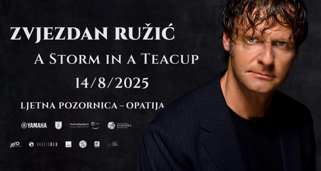 Zvjezdan Ružić 14. kolovoza na Ljetnoj pozornici u Opatiji
