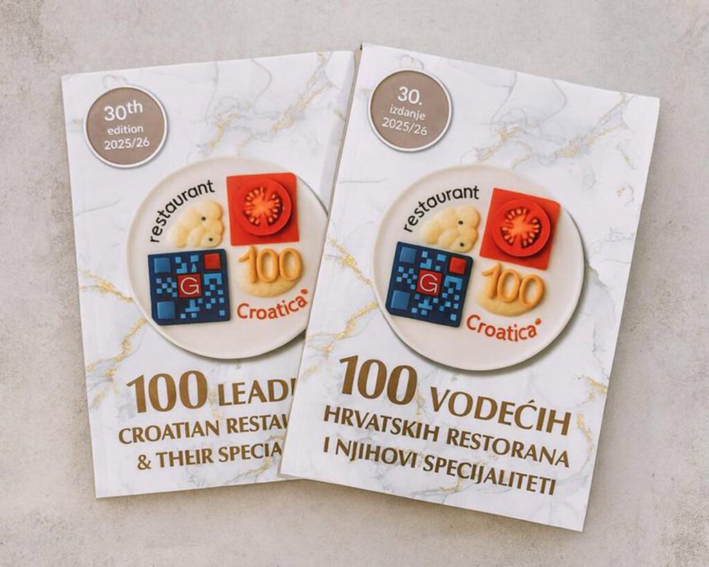 Jubilarno 30. izdanje knjige "100 vodećih hrvatskih restorana"